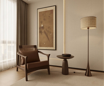 New Chinese Style Lounge Chair-ID:594077115