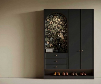 French Style Shoe Cabinet-ID:804712065