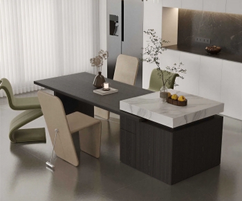 Modern Dining Table And Chairs-ID:526778943
