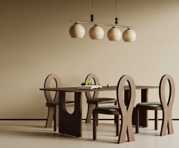 Modern Dining Table And Chairs-ID:698954118
