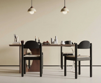 Modern Dining Table And Chairs-ID:317692043