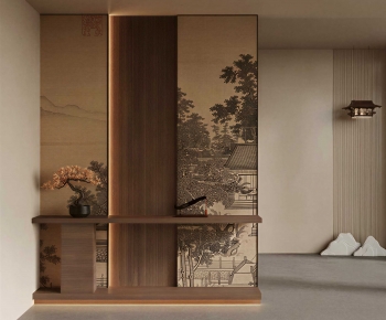 New Chinese Style Hallway-ID:452763082