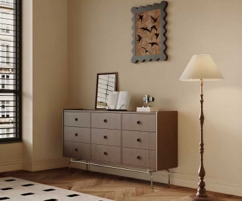 French Style Entrance Cabinet-ID:964692123