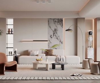 Modern A Living Room-ID:386214977