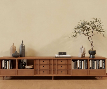 Wabi-sabi Style Bookcase-ID:137178902