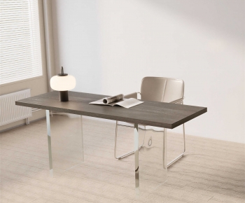 Modern Computer Desk And Chair-ID:792550095