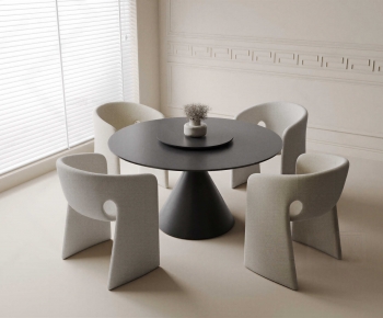 Modern Dining Table And Chairs-ID:987904075