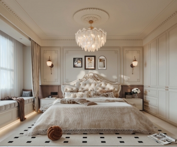French Style Bedroom-ID:879093893