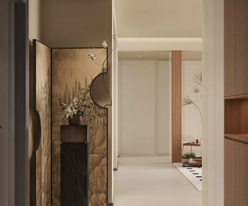 New Chinese Style Hallway-ID:609373093