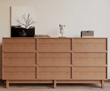 Wabi-sabi Style Entrance Cabinet-ID:782505042