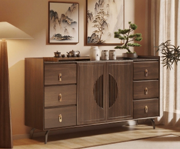 New Chinese Style Sideboard-ID:537086015