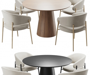 Modern Dining Table And Chairs-ID:612957954
