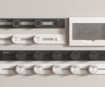 Modern Socket Panel-ID:973223925