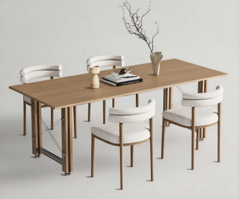 Modern Dining Table And Chairs-ID:823811054