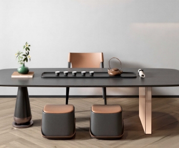 New Chinese Style Tea Tables And Chairs-ID:257066973