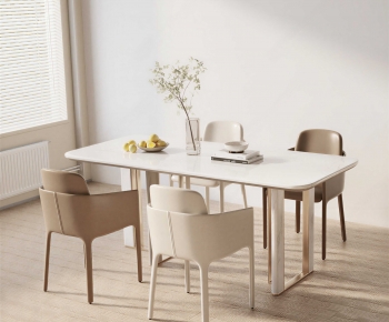 Modern Dining Table And Chairs-ID:421895984