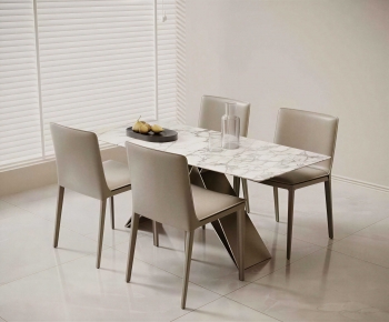 Modern Dining Table And Chairs-ID:828559457