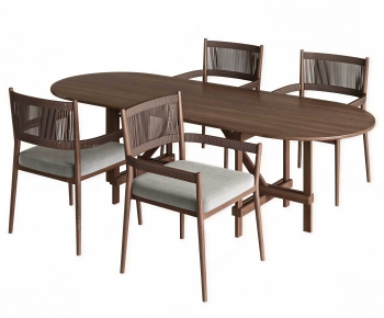 Modern Dining Table And Chairs-ID:856020574