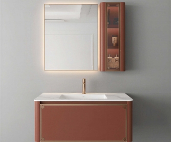 Modern Bathroom Cabinet-ID:551929009