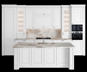Simple European Style Kitchen Cabinet-ID:933080911