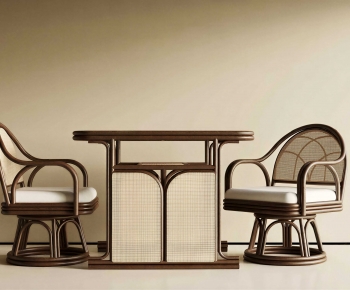 New Chinese Style Tea Tables And Chairs-ID:811050894