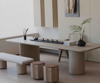 New Chinese Style Tea Tables And Chairs-ID:491811993