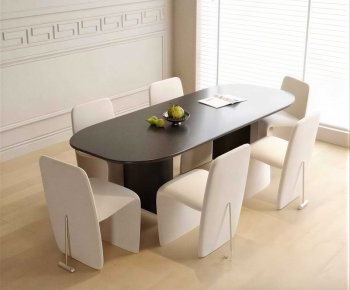 Modern Dining Table And Chairs-ID:707885986