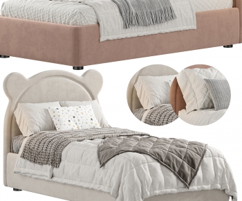 Modern Child's Bed-ID:130642898