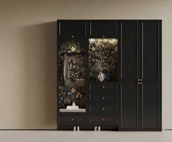 French Style Shoe Cabinet-ID:424083957