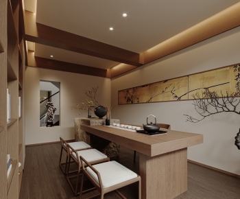 New Chinese Style Tea House-ID:438540944