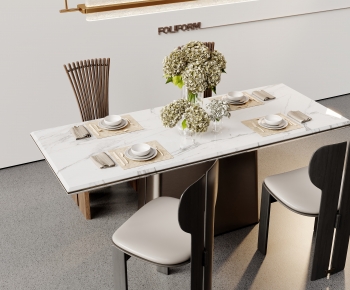 Modern Dining Table And Chairs-ID:187854051