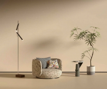 Modern Single Sofa-ID:714108943