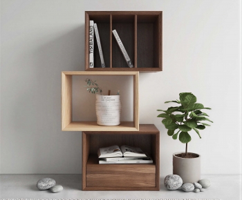 Nordic Style Bookshelf-ID:512414936