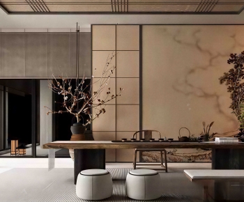 New Chinese Style Tea House-ID:283399111