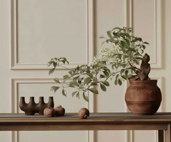 Wabi-sabi Style Clay Pot-ID:201005944