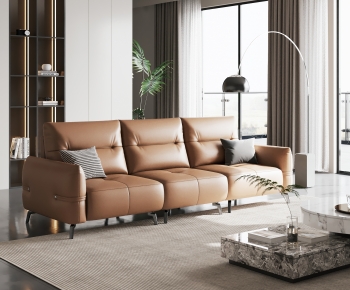 Modern Three-seat Sofa-ID:186417105