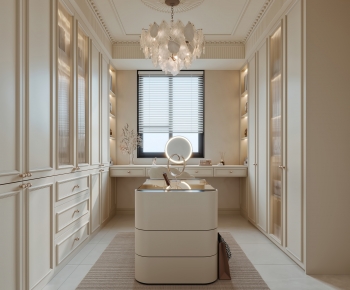 French Style Clothes Storage Area-ID:917918926