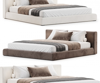 Modern Double Bed-ID:500411037