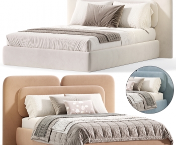 Modern Double Bed-ID:959999656