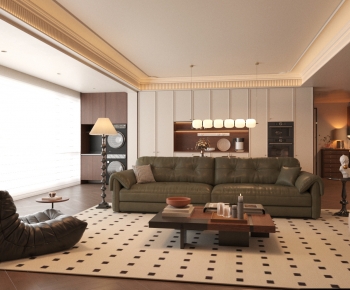 Modern A Living Room-ID:826550968