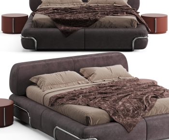 Modern Double Bed-ID:292920111