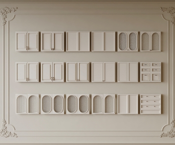 French Style Door Panel-ID:615638979