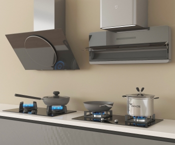 Modern Kitchen Electric Gas Range-ID:449017053