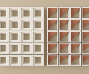 Modern Cement Brick Screen Partition-ID:163891087