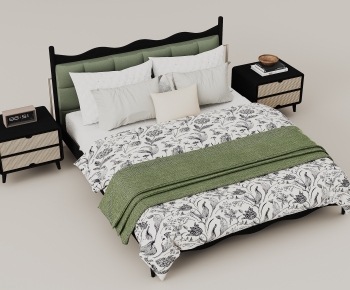 French Style Double Bed-ID:455060099