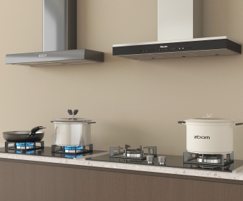 Modern Kitchen Electric Gas Range-ID:103581092