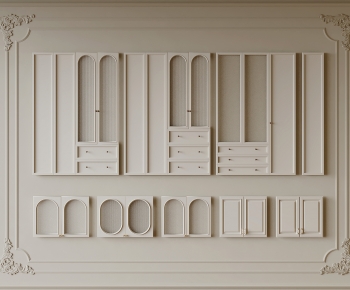 French Style Door Panel-ID:796252974