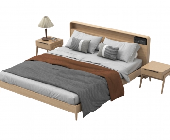 Modern Double Bed-ID:561603072