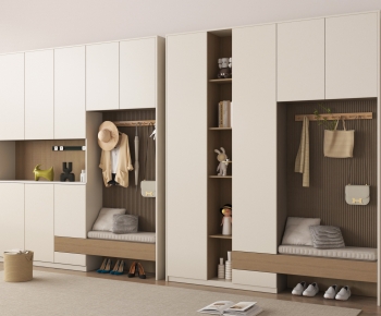 Modern Shoe Cabinet-ID:195119446