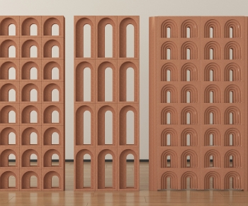 Modern Cement Brick Screen Partition-ID:602217919